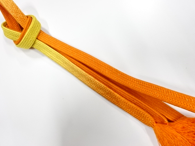 正絹　手組帯締め